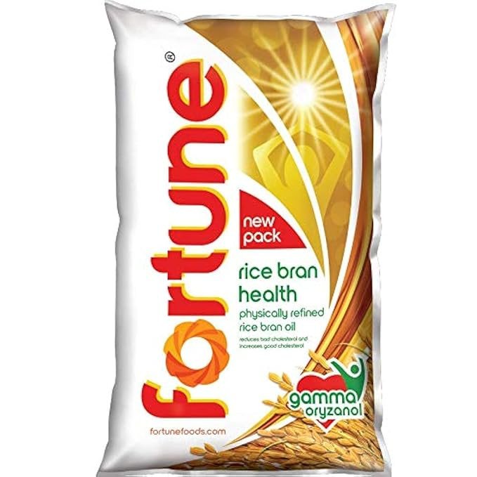 Fortune Rice Bran Oil 1L Pouch